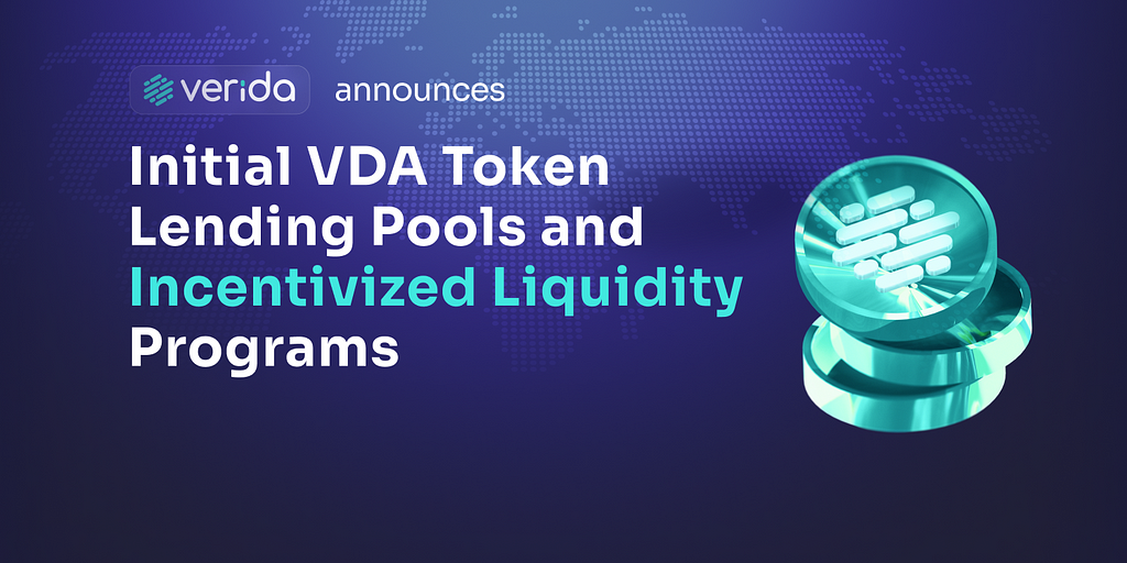 Verida Network Introduces Lending Pools And Liquidity Staking Programs