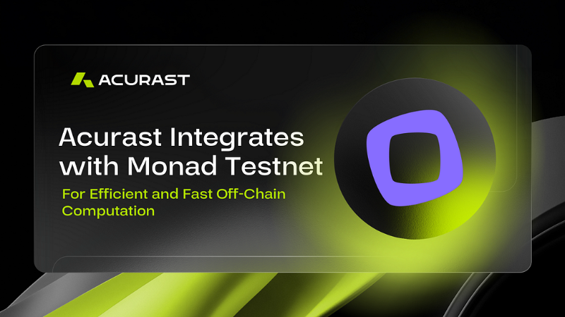 Acurast Integrates Monad’s Testnet, Enhancing Blockchain Capabilities
