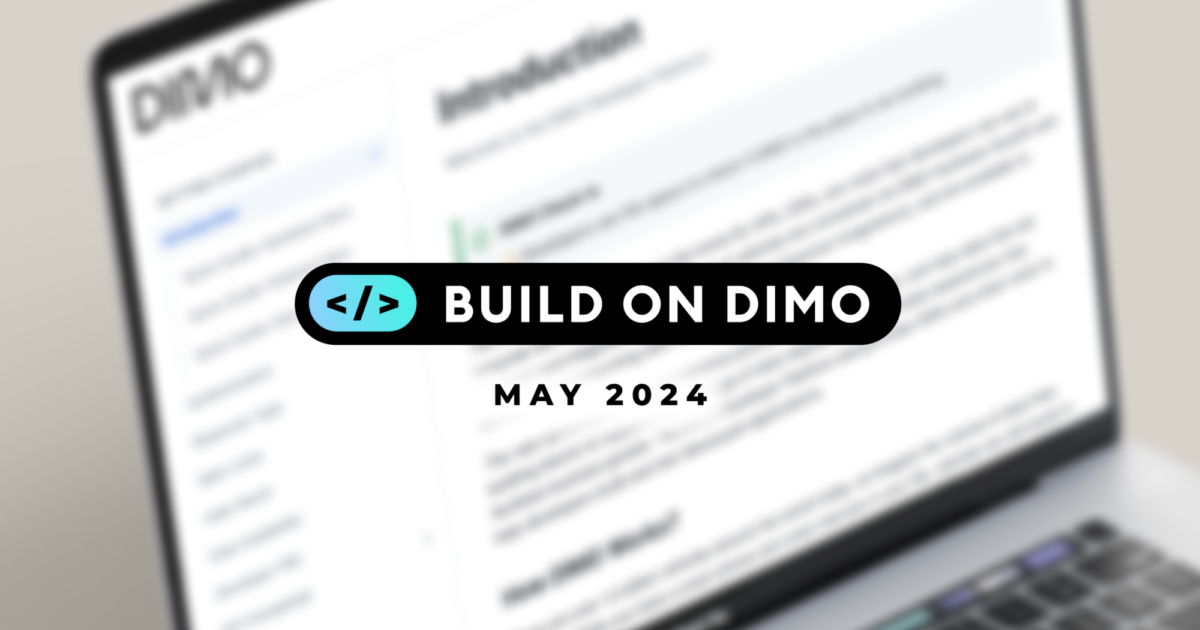 Revolutionizing Digital Mobility with DIMO's Telemetry API and Developer SDK cover