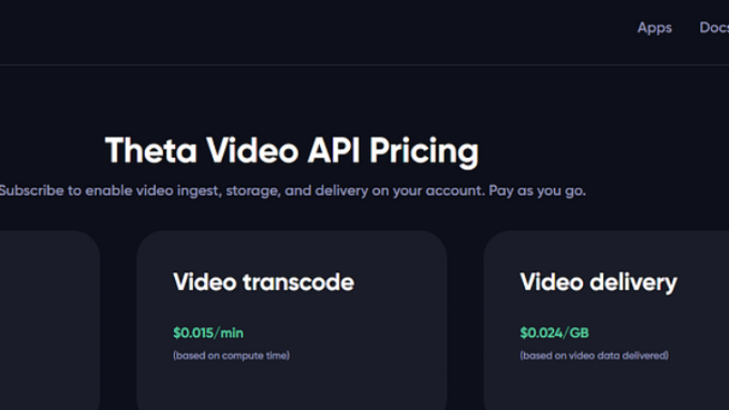 Theta Video API Launches Billing Dashboard to Compete with Cloud Service Providers