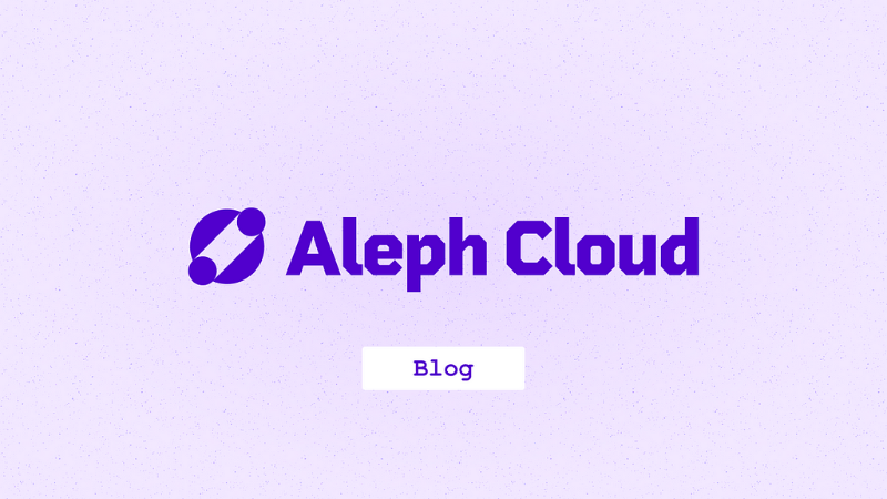 Aleph Cloud Blog Migration Announcement
