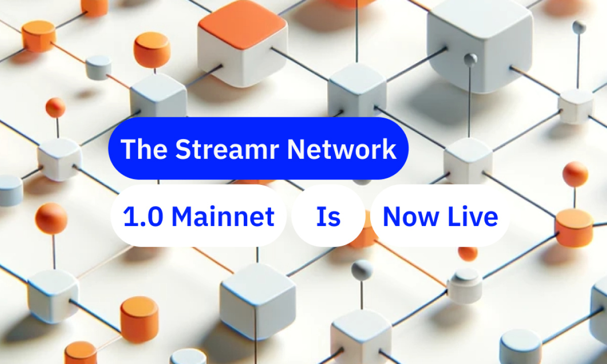Streamr Network 1.0 Mainnet Launches cover