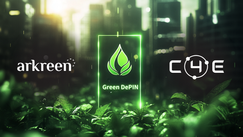 Arkreen and C4E Partner to Drive Green DePIN Initiative