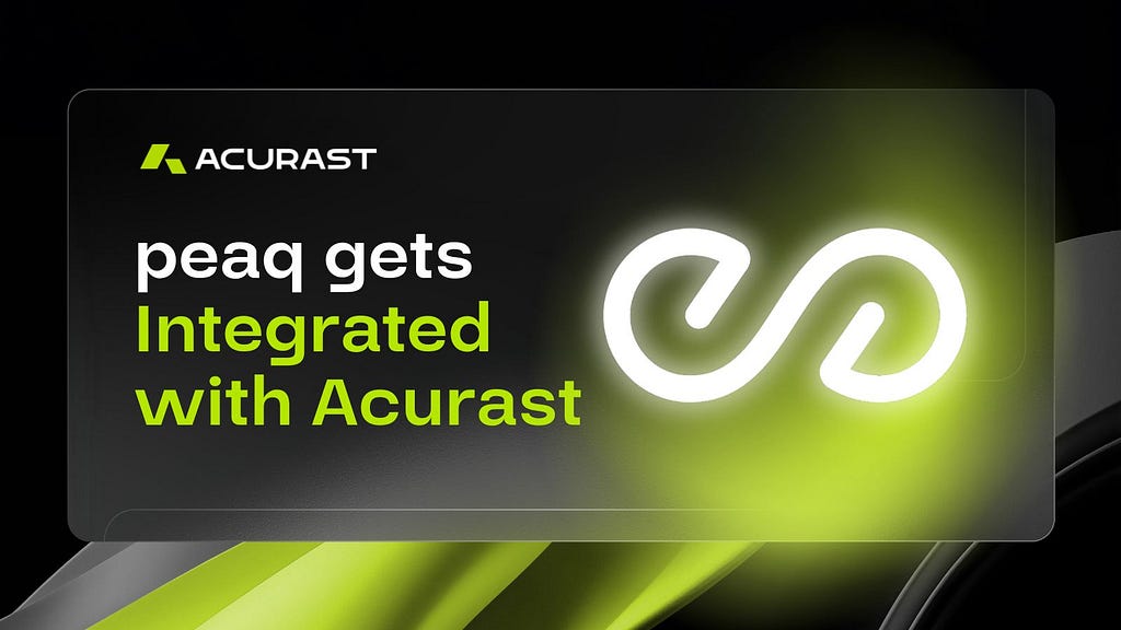 Acurast Integrates with peaq Blockchain for Decentralized Cloud Computing cover