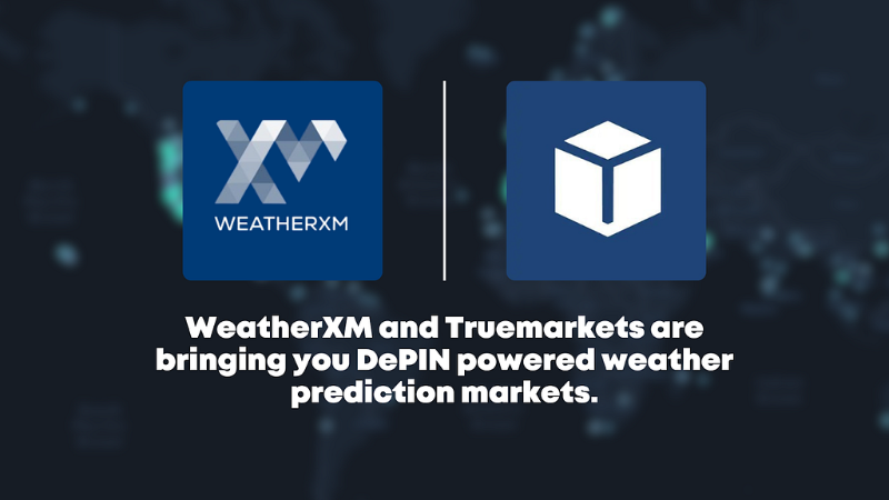 WeatherXM Partners with Truemarkets for Accurate Prediction Markets