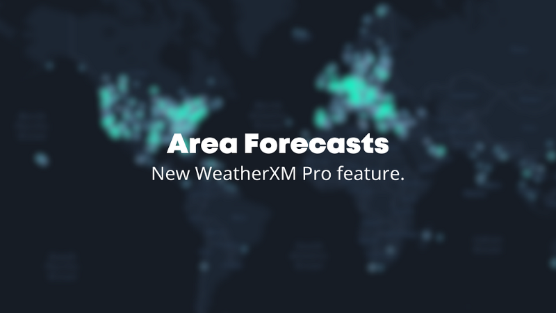 Introducing Area Forecast Feature by WeatherXM