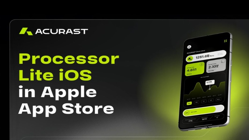 Acurast Launches Processor Lite for iOS