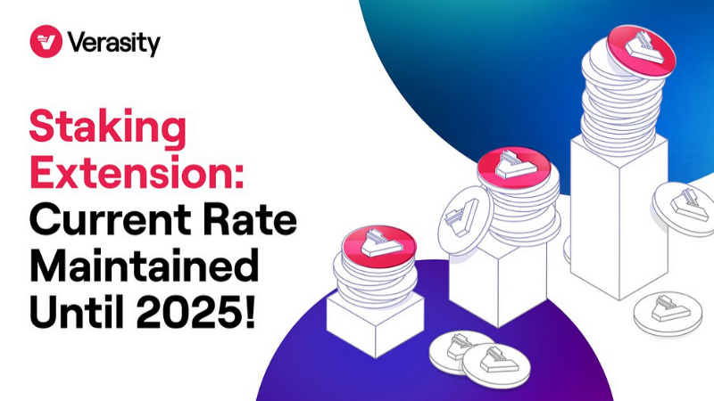 Verasity Extends Staking Program with Increased Daily Reward Rate