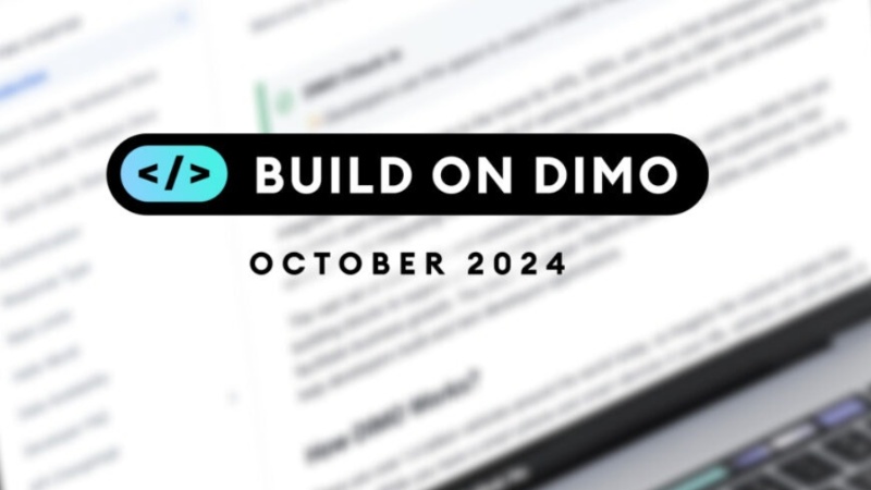 DIMO Project Update: Global Accounts Launch and Transaction SDK Release