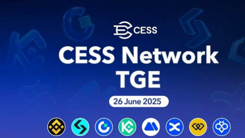 CESS Unveils Token Generation Event for Decentralized Data Infrastructure