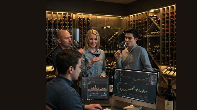 Liquid Mercury Partners with dVIN Labs to Launch Investment-Grade Wine Trading Platform