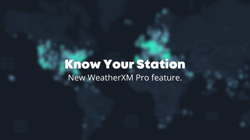 New Feature Alert: "Know Your Station" Launches on WeatherXM Mobile App
