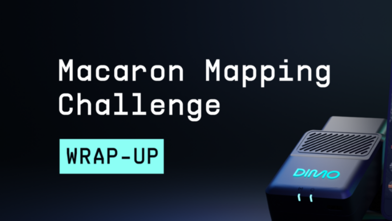 DIMO and Helium Projects Conclude Macaron Mapping Challenge
