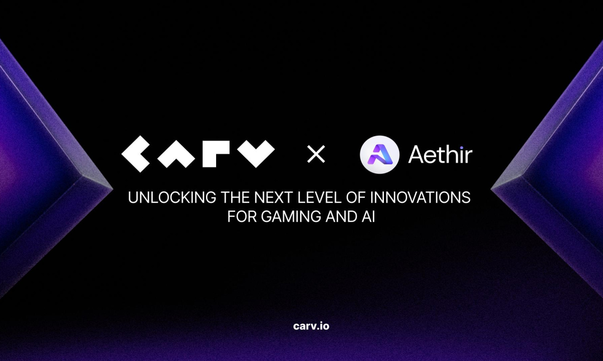 CARV and Aethir Partner to Revolutionize Gaming and AI Ecosystems cover