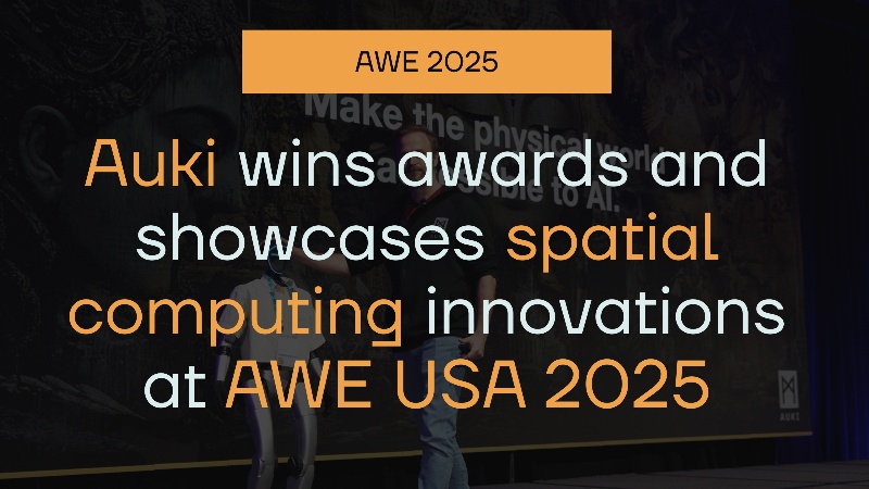 Auki-Network Makes Waves at AWE USA 2025