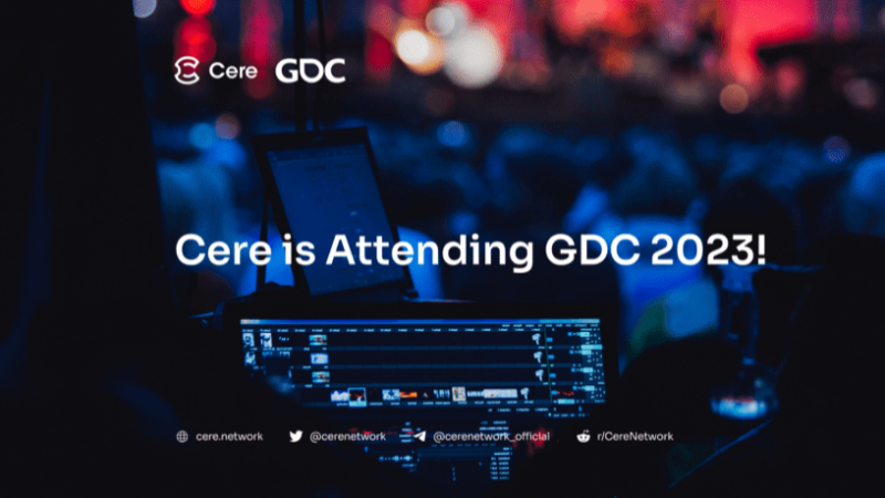 Cere to Showcase Decentralization at Game Developers Conference